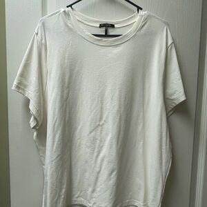 Daisy Fuentes White Short Sleeve Tee